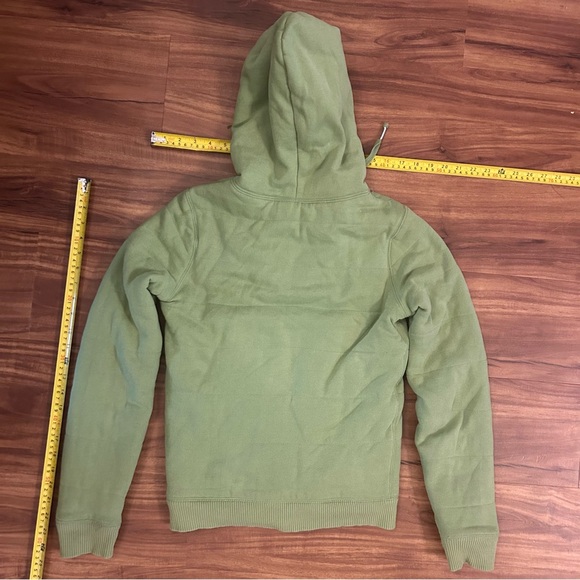 Aeropostale Green Sherpa fur lined Hoodie - Picture 5 of 5